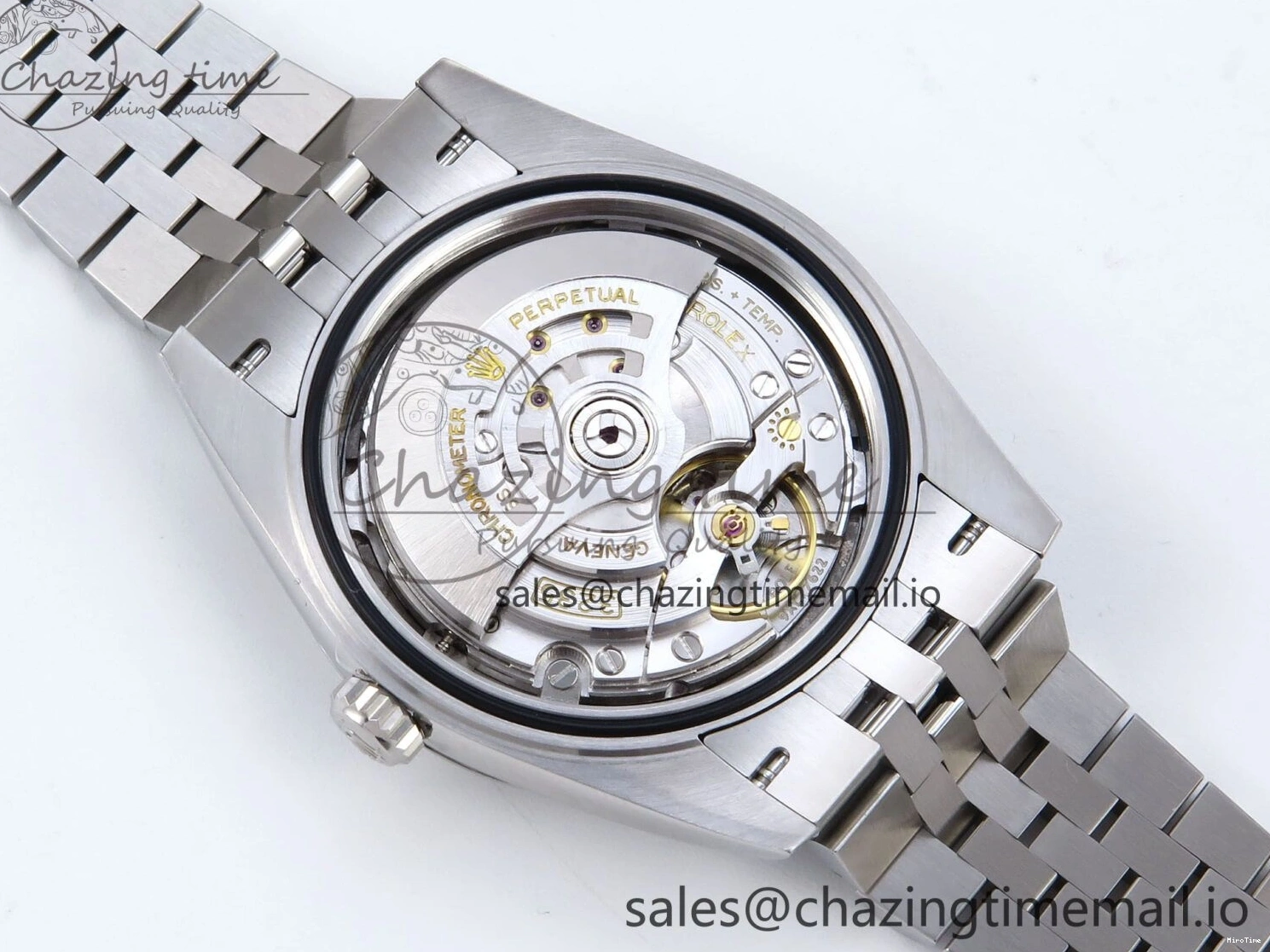 MiroTime 1230 Datejust 126334 41mm SS Clean 1:1 Best Edition White Pearl Moissanite Dial on SS Jubilee Bracelet VR Modern 898